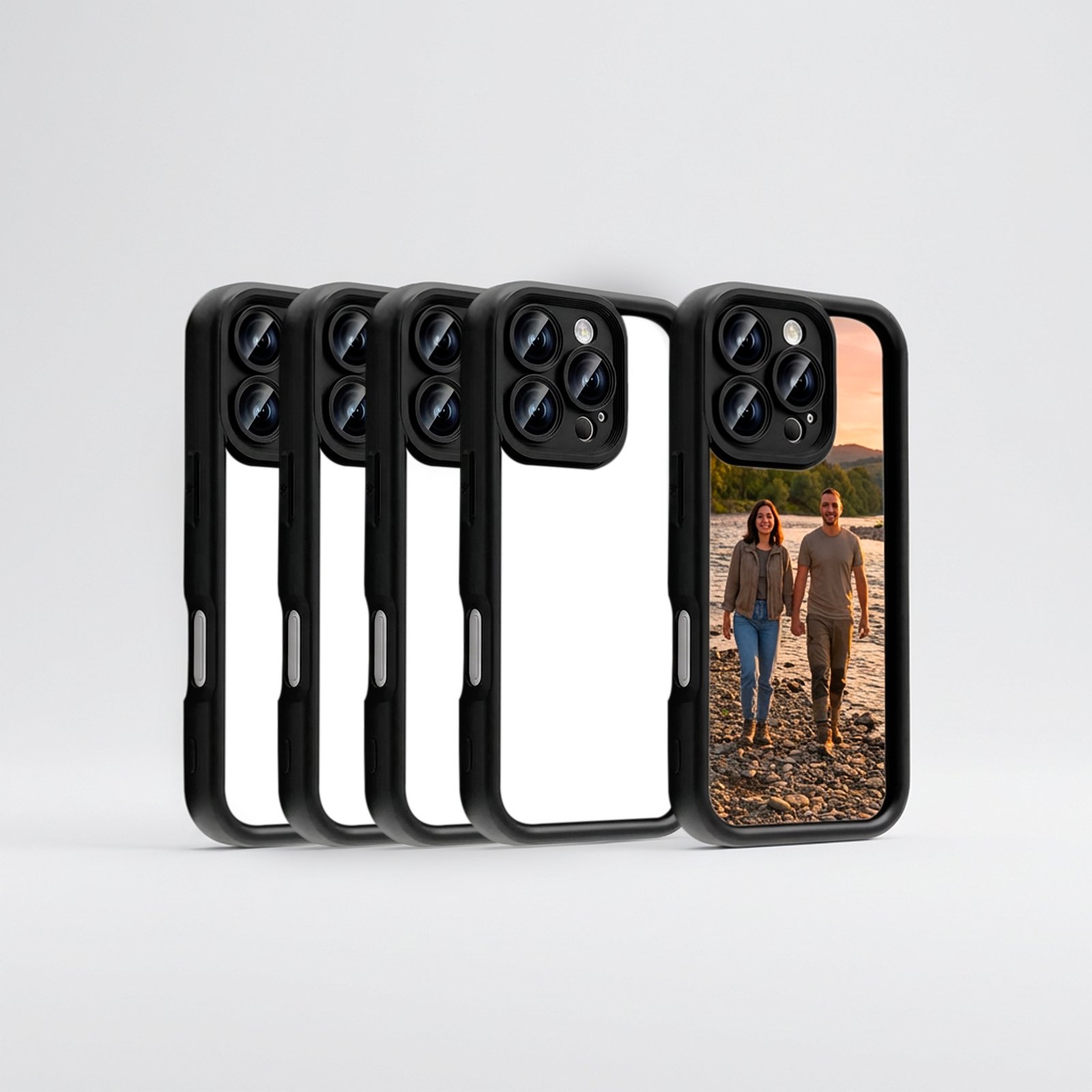 Boş Baskısız Süblümasyon Telefon Kılıfı iPhone Serisi