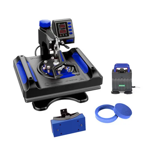 P8001 Freesub Combo 5'i 1 Arada Transfer Baskı Presi 29x38 cm