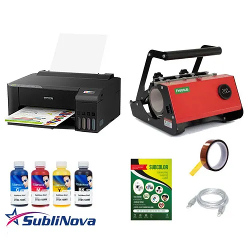 Kupa Baskı Seti - Freesub F270 + Epson L3210